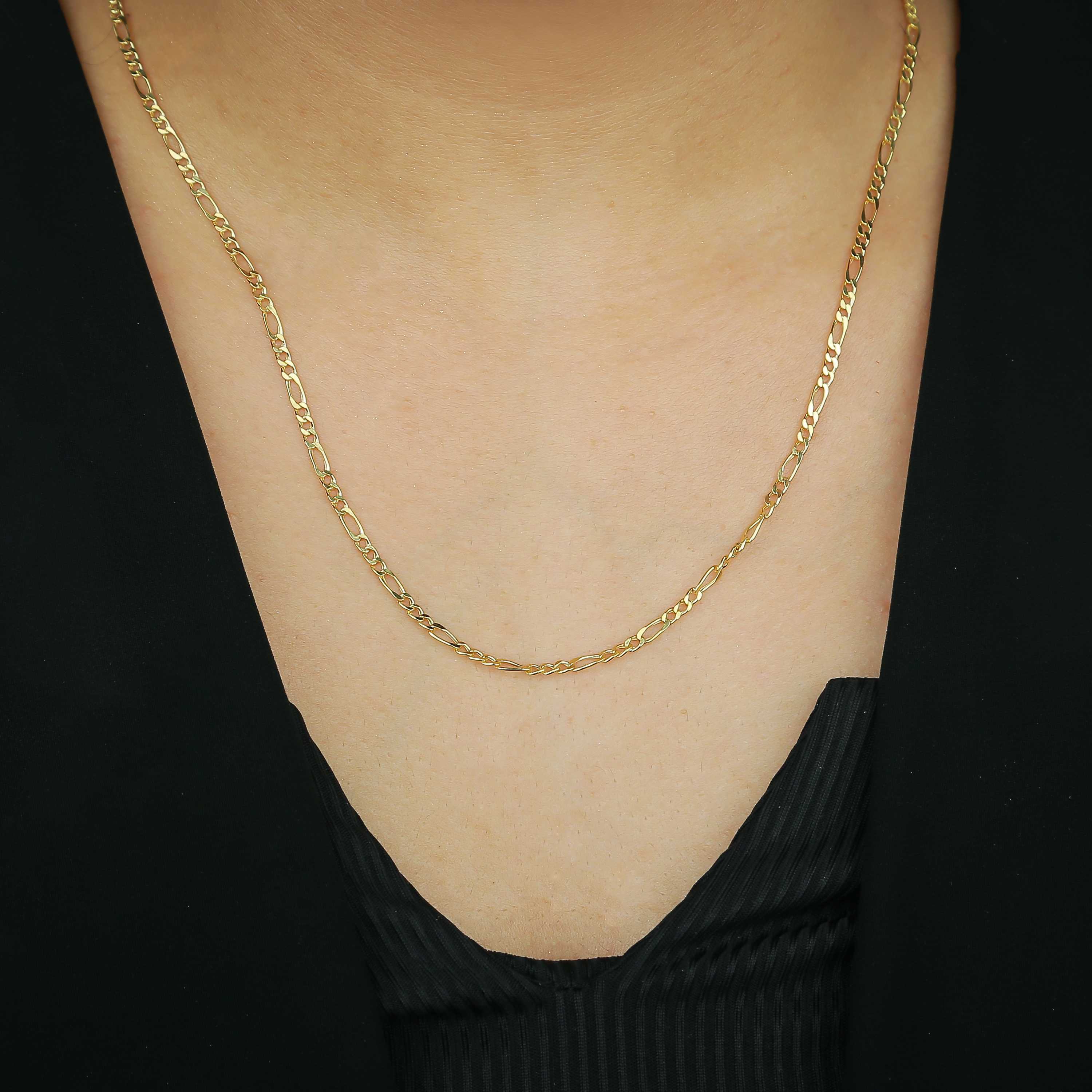 18 karat gold choker, made in Turkey - (H-0505)